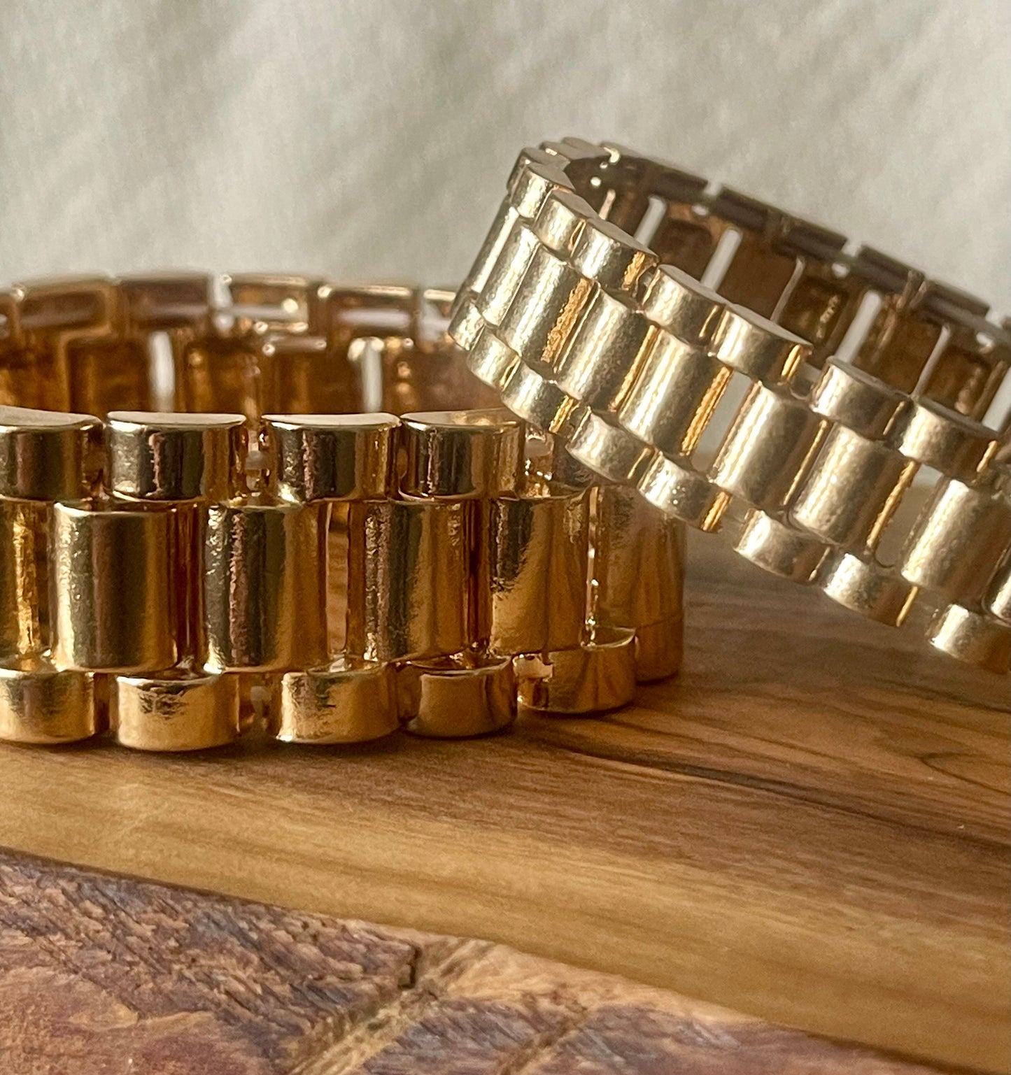 Chunky Watch Stretch Bracelet