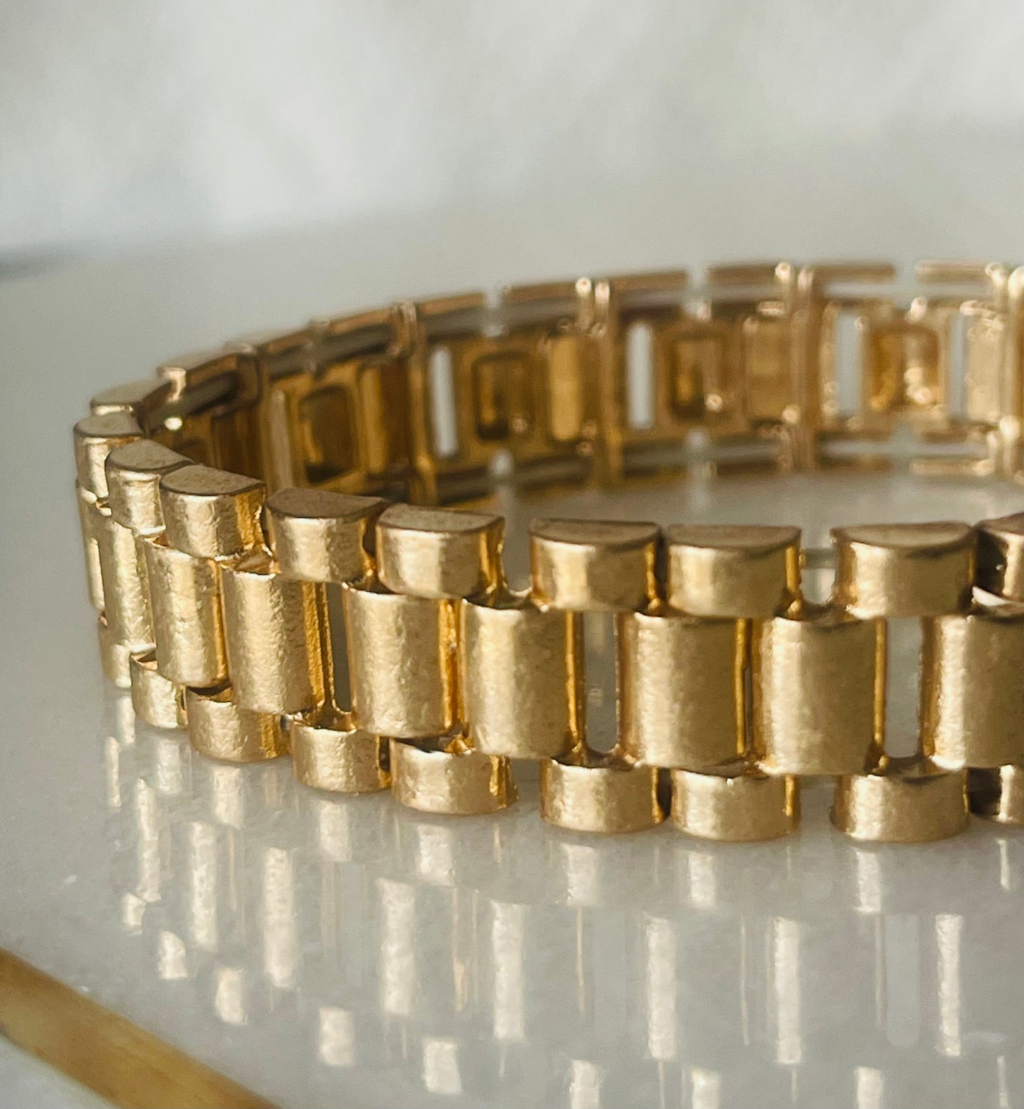 Chunky Watch Stretch Bracelet